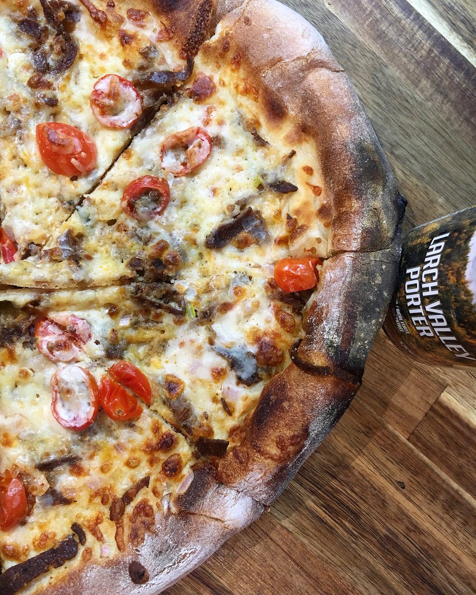 TheGrizzlyPaw's tweet photo. This months #FeatureItem is a #EastCoast Donair #pizza! Enjoy it Thursday - Sunday at #Tank310 paired with one of our #SeasonalBeers. #YoureWelcome #PizzaLovers 
.
.
.
#tank310_ #yyceats #tanktotable #albertaeats #albertacraftbeer #travelalberta #canmore https://t.co/E0B3zTFF3J