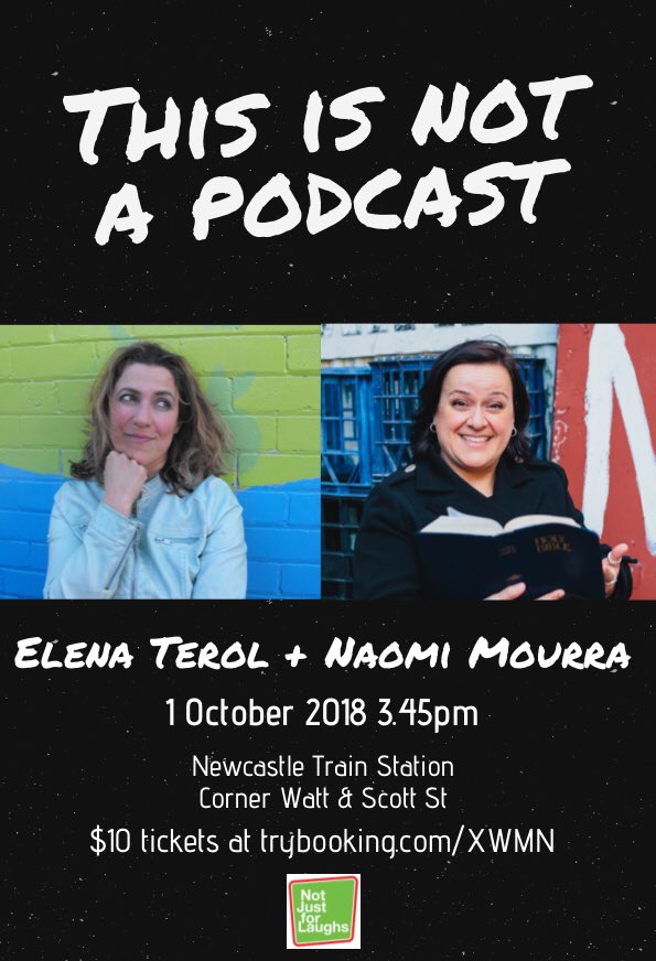 eterolsabino's tweet photo. . Super excited to be presenting a comedy show alongside Naomi Mourra at @notjfl #notjustforlaughs #comedy fest in #Newcastle October 1st. If you’re going to #TiNA2018 why not come along? #NYWF18 @ThisisNotArt https://t.co/SSbvrq2CBK