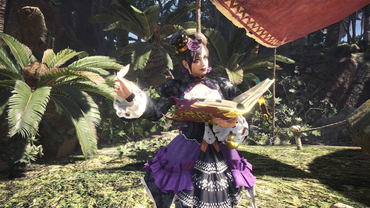 aevanko's tweet photo. 9/21 - 10/5 is the autumn festival for MHWorld ^^ new outfits and quests to enjoy. https://t.co/UyhA6lNJDH