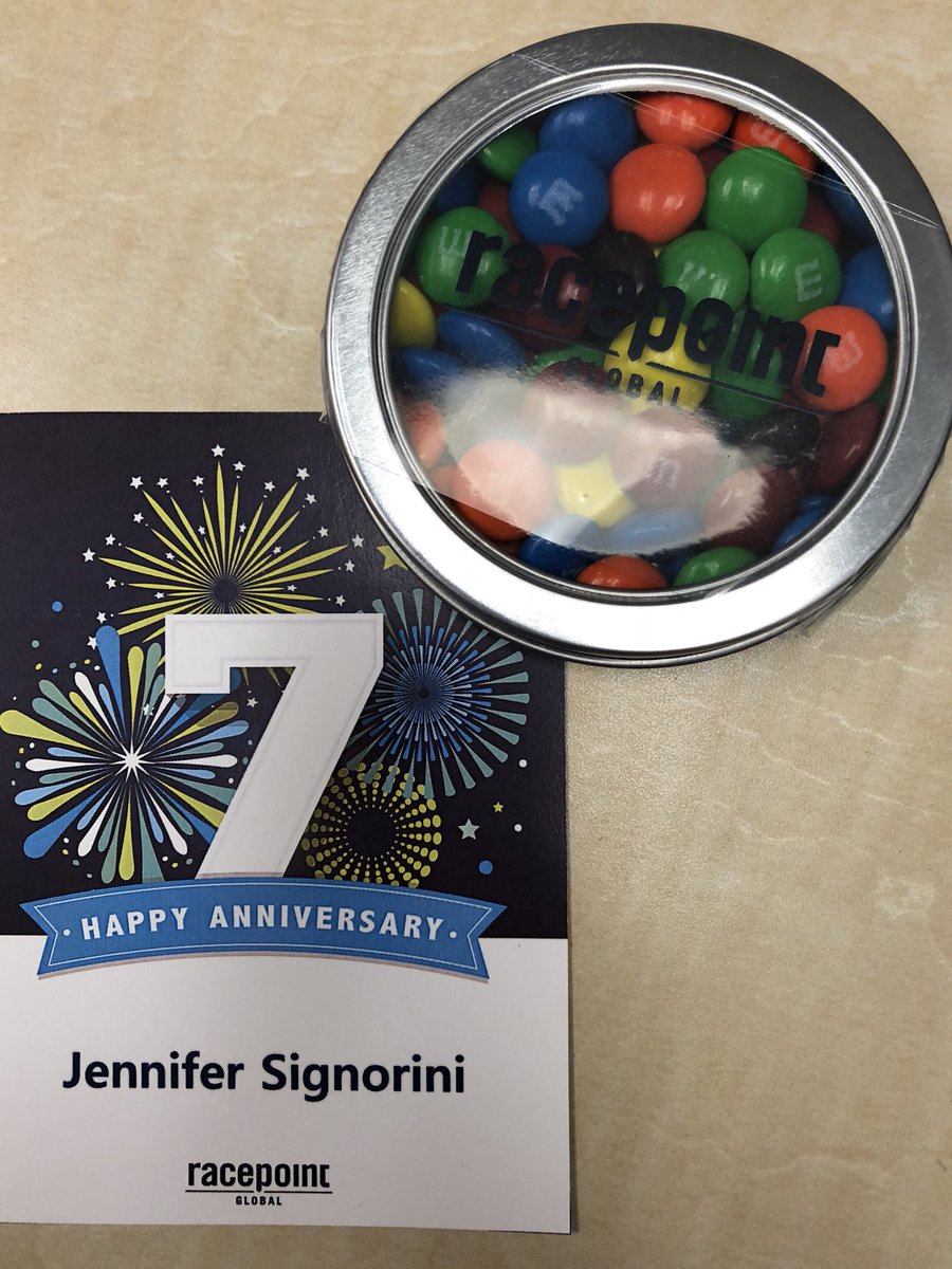JenSignorini's tweet photo. Celebrating lucky 7! @racepointglobal. #WeRPG https://t.co/KFu1szXE06