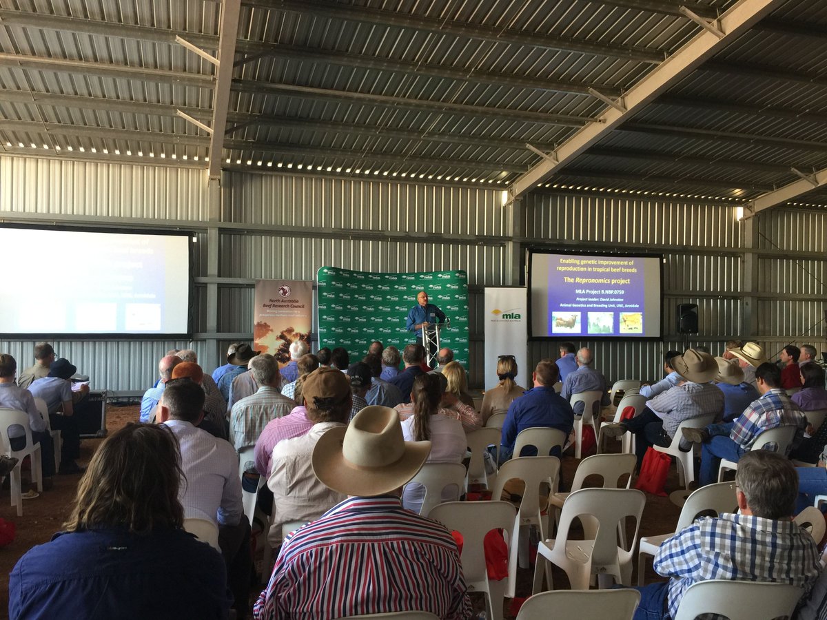 AGBU_GENE's tweet photo. David Johnson from @agbu_gene giving a presentation at #beefup forum at Spyglass research station. Great to see 220+ Breeders getting some great information. #Repronomics #Beefgenetics #Extension https://t.co/7M5SZHdHfC