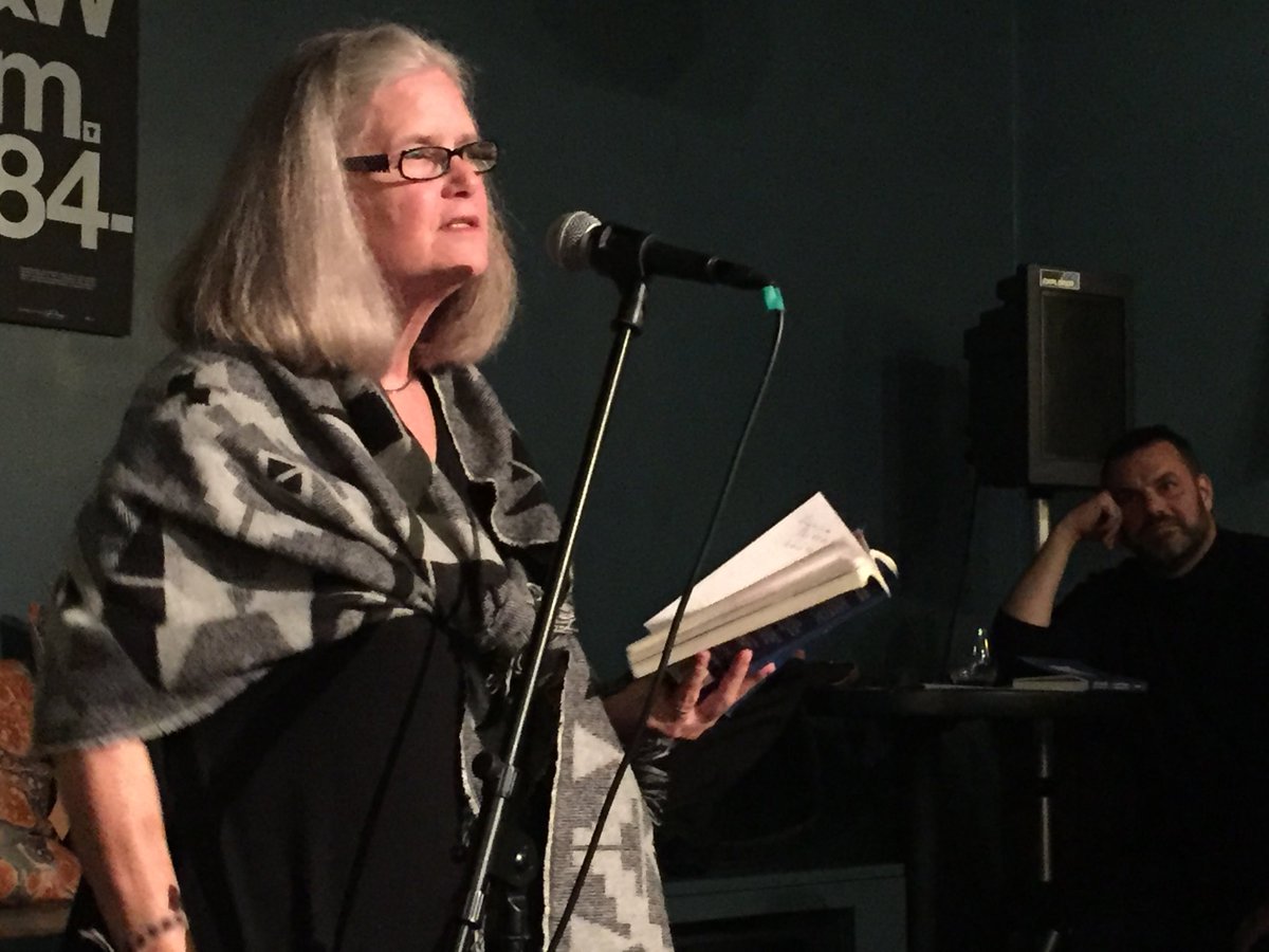 janeciab's tweet photo. Reading from #NewMicro Gay Degani, ⁦@TheBinderySF⁩ https://t.co/luKZ47YIWC