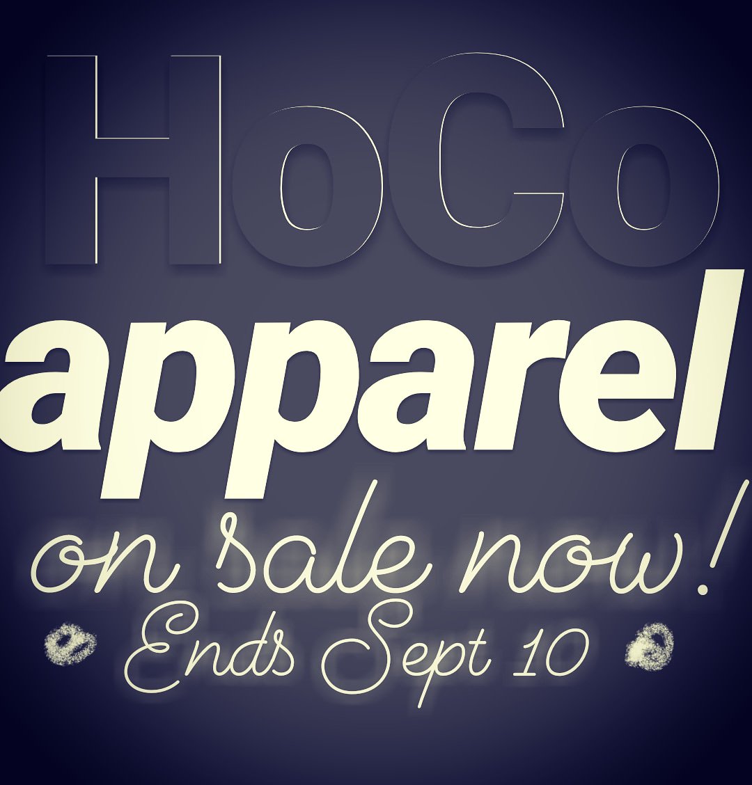 OlatheWestCheer's tweet image. g e t   y o u r s  before it&apos;s too late! -
OW HoCo apparel is on sale through Sept. 10! -
-
What will  y o u  choose?-
-
Students pick up orders during power50 on- Sept 17 or 18th only!. 
-
#2018hoco #owhs #owpride