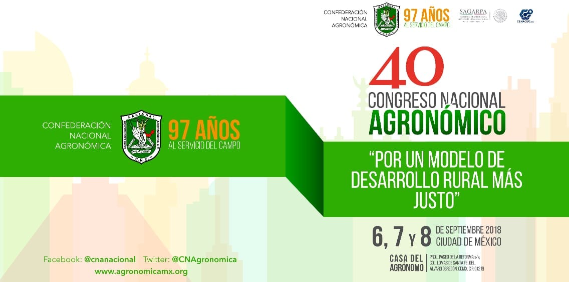 Alfredo_LopezV's tweet photo. Te invitamos a nuestro Congreso Nacional Agronomico en la Ciudad de Mexico "Por un Modelo de Desarrollo Rural mas Justo" @CNAgronomica @CNC_CEN https://t.co/DF3c9PmHCd