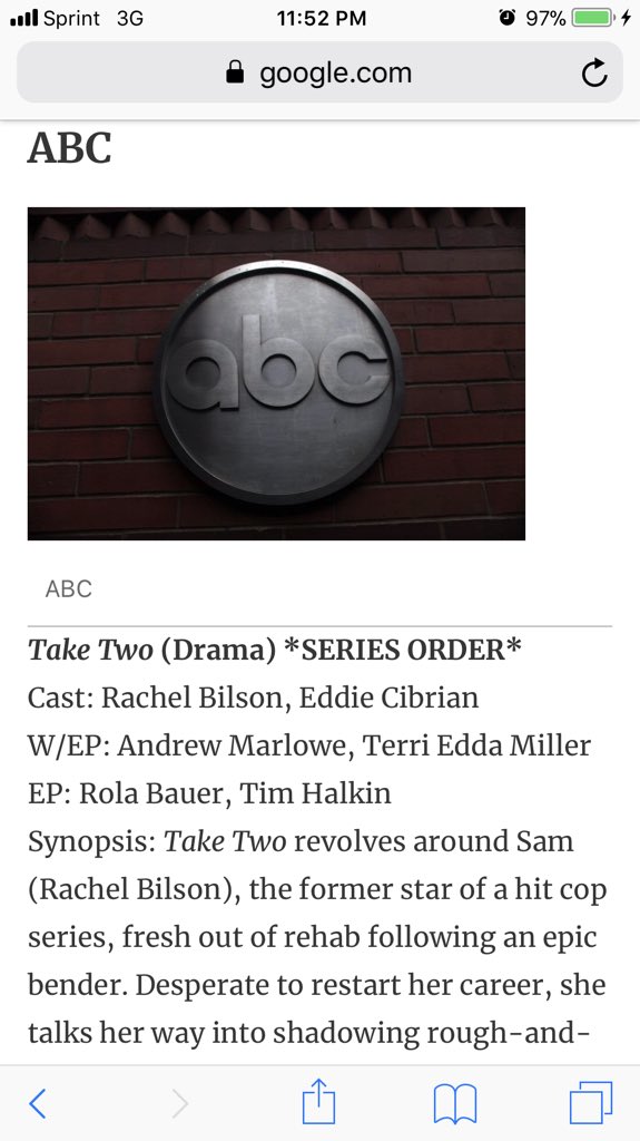 CriminalsAreBad's tweet photo. 🚨attention fellow #TakeTwoHeads @TVLine is reporting our #TakeTwo HAS been renewed. But weirdly, no word from @TakeTwoABC or @ABCNetwork or @AndrewWMarlowe or @TerriEdda does anyone know if they HAVE confirmed and I’ve been so busy w/school I just missed it? #TakeTwoSeasonTwo ?? https://t.co/2EFingPsGN