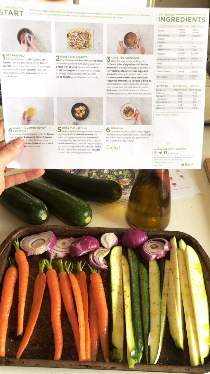 PWPantry's tweet photo. Giving @HelloFreshAU a go today...! Smelling good already!! 🤞🏼🤞🏼 https://t.co/V1oulZ7Vg1