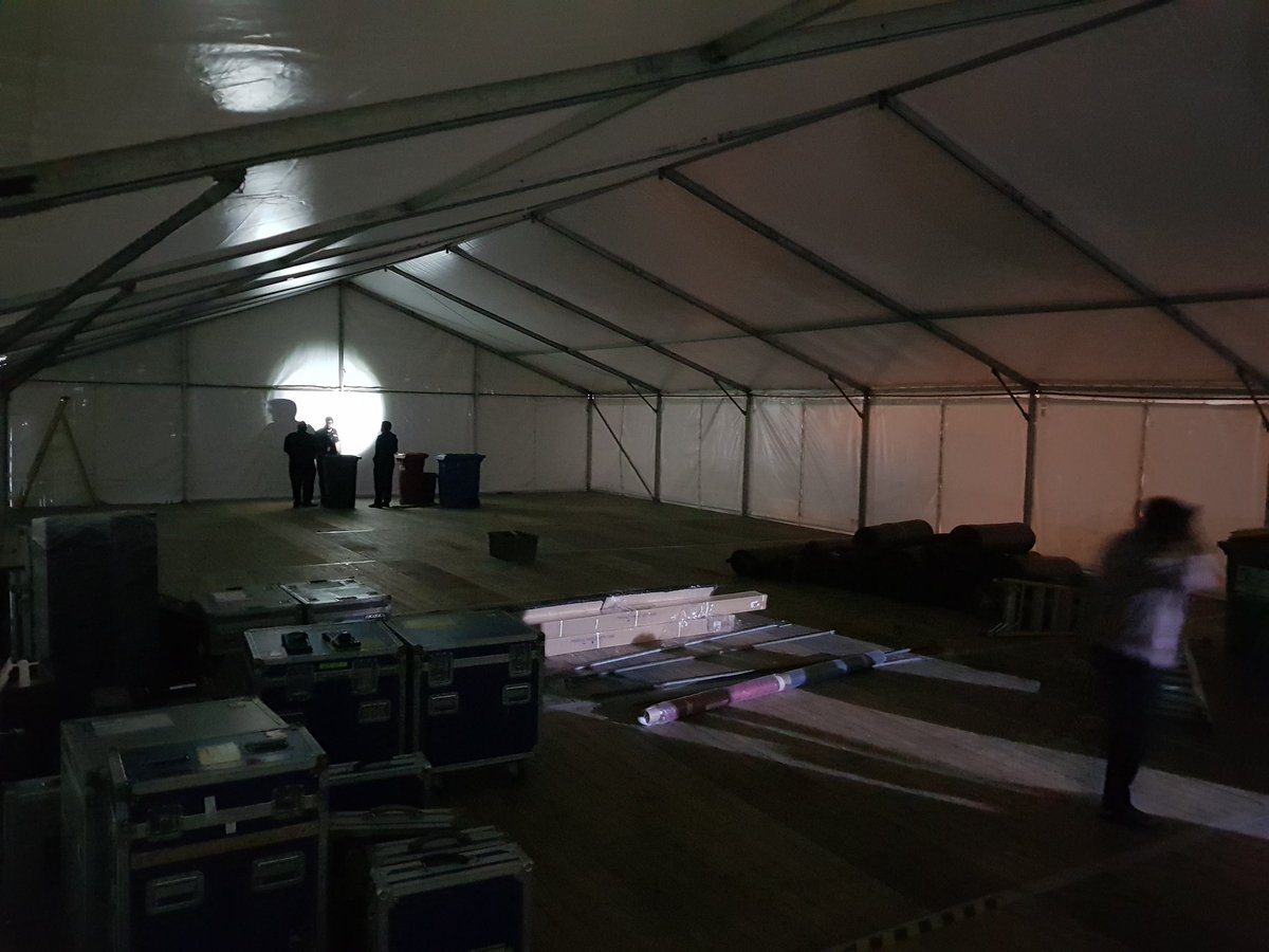 HujjatELC's tweet photo. Marquee preparations well underway for Muharram 1440! https://t.co/Rs8uJOt6vL
