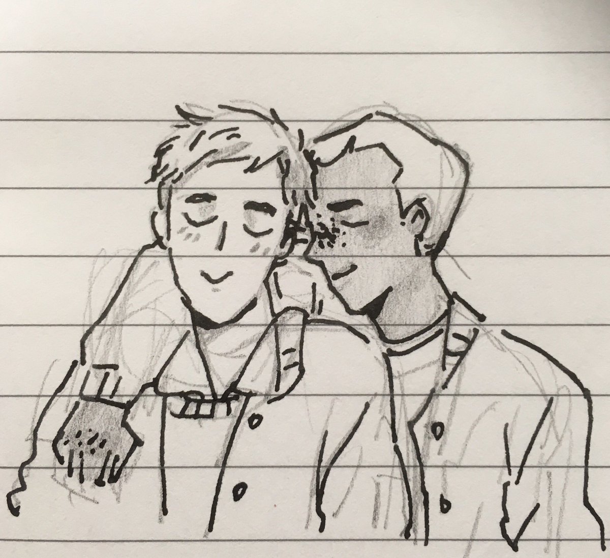 si_m_e_n_'s tweet photo. Inspired from @r_n_g_r_n school au uwu #SimonMarkus https://t.co/yFmKMMgpHs