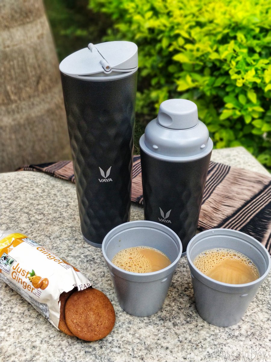 masalaboxtravel's tweet image. Take your coffee from home and set your mini picnic where ever you want! The new Drynk series from @VayaIndia is vacuum insulated and keeps your drinks hot or cold for 12hrs 😘 The bottles come with two lids, one to sip and other to gulp

#VayaIndia #VayaDrynk #CarryWithStyle