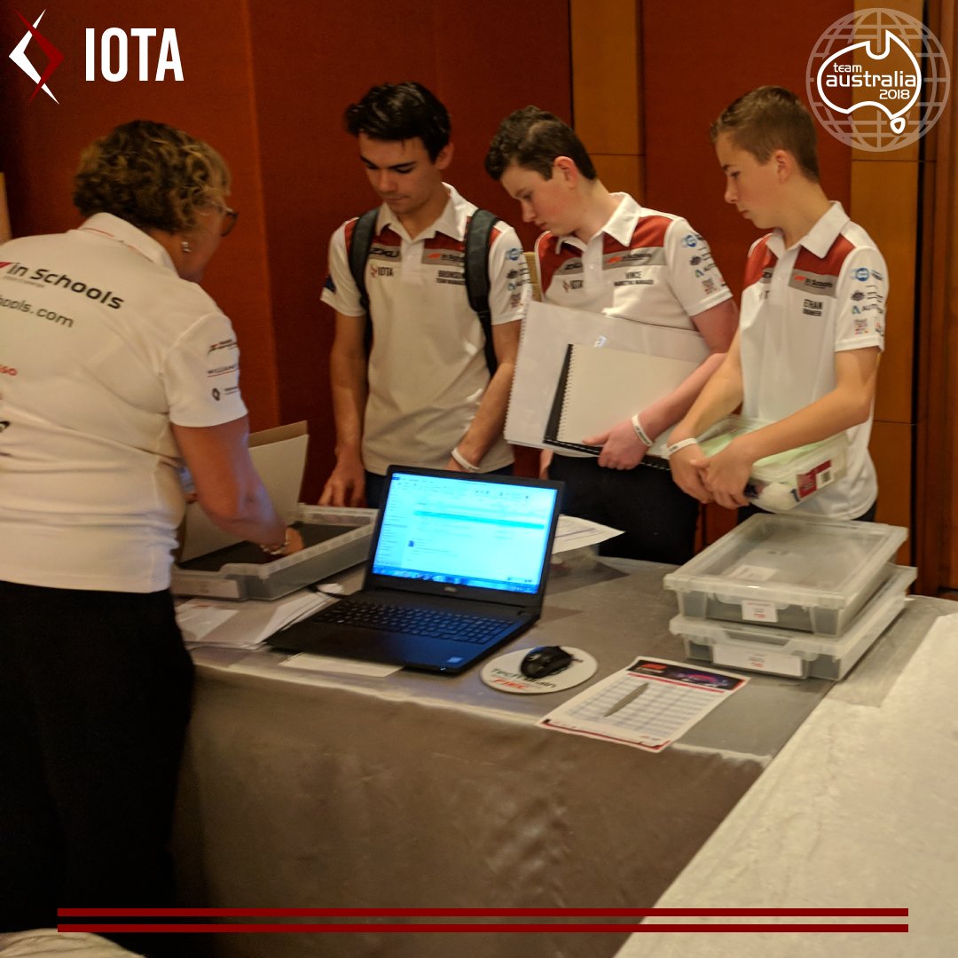 Registration complete!

#F1SWF #F1iS #F1inSchools #RacinginSingapore #STEM #TeamAustralia