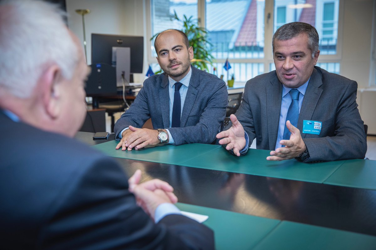 Always a pleasure meeting <a href="/EPP/">EPP</a> President <a href="/JosephDaul/">Joseph Daul</a> - true leader and great friend of #Georgia. Honest and useful discussion about upcoming presidential elections, ways of cooperation among the opposition parties and Georgia’s European future. 🇪🇺🇬🇪