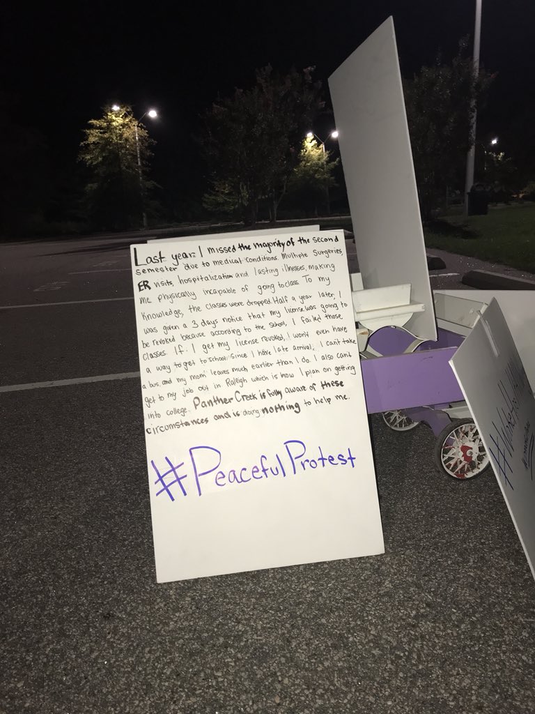 FillingerCristy's tweet photo. Wake County has taken away my license for missing class even though I was recovering from surgery and ongoing complications. RT to get this recognized  #helpmegetmylicenseback #wakehasitallwrong @WCPSS @ThePantherCreek @WRAL @wralweather https://t.co/ubJJaooBV6