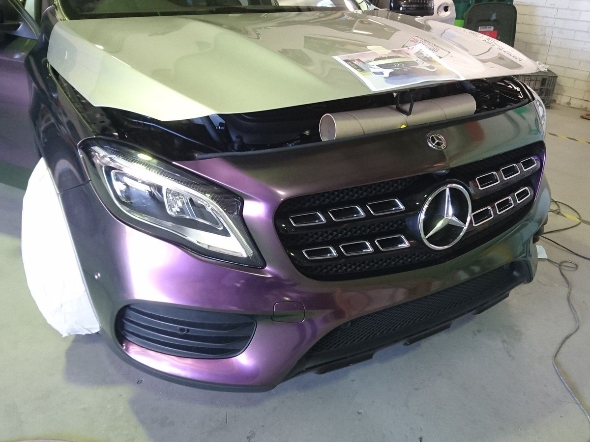 bokaygroup's tweet photo. Stand out from the rest of the pack, our colour change wrap is cheaper than a respray and protects your vehicle from stone chips and scratches. Call Bokay Signage 08 9473 4488 https://t.co/KySEWD6vOu