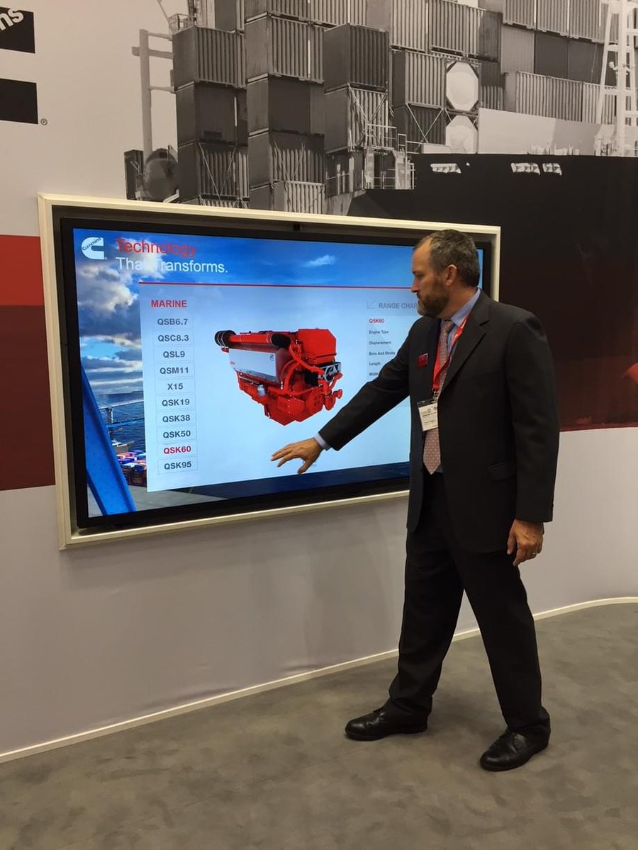 Our last day <a href="/SMMfair/">SMM</a> and your last chance to try our interactive technologies. Learn more about how <a href="/Cummins/">Cummins Inc.</a> is Powering a World That is Always ON