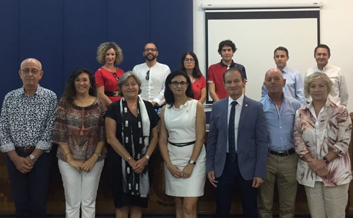 GraduatSocialcs's tweet photo. Segorbe ha acogido el último pleno del Consejo Valenciano de Graduados Sociales. La sesión plenaria se celebrado en la sede de #UnionMutuas. El alcalde ha recibido en el salón de plenos del @Segorbe_Ayto a los consejeros de los tres colegios de la Comunidad Valenciana. https://t.co/y3XSbk1h7k