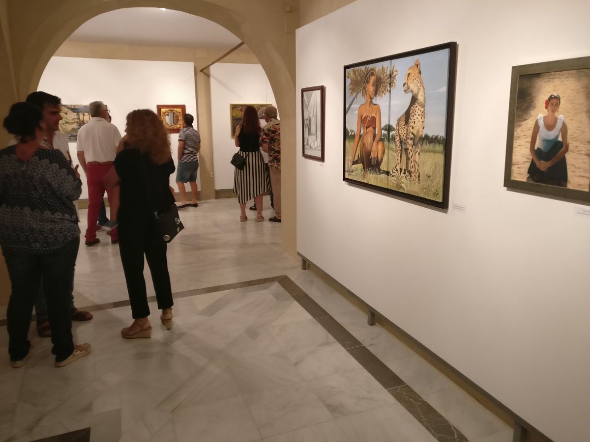 ElVisoDelAlcor_'s tweet photo. Hasta el próximo día 22 de septiembre puedes visitar la exposición de los trabajos del alumnado de los talleres de #pintura #dibujo y #modeladoenbarro Enhorabuena a todos ellos, y a sus monitores por el entusiasmo y energía que le ponen. https://t.co/9zwShvtB4u
