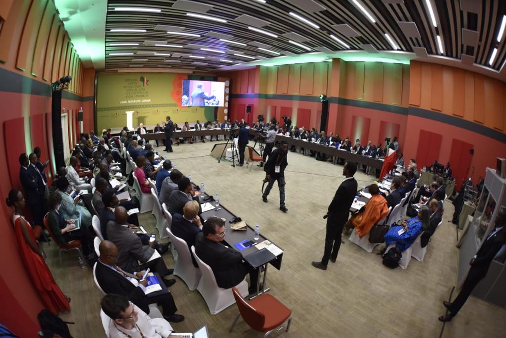 Ministerial round table discussing results of the biennial review and plans moving forward <a href="/TheAGRF/">AFS Forum</a> <a href="/AUC_CAADP/">AUC CAADP</a> @CS_Kiunjuri <a href="/RwandaAgri/">Ministry of Agriculture & Animal Resources |Rwanda</a> <a href="/AfDB_Group/">African Development Bank Group</a> <a href="/africaleadftf/">Africa Lead</a>