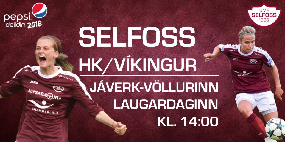 selfossmflpepsi's tweet photo. Loksins leikur hjá stelpunum! Allir á völlinn! 💪🏼
#aframselfoss https://t.co/r3gwS3GN9y