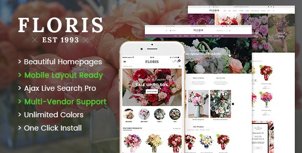 smartaddons's tweet photo. 🔔 NEW THEME: Floris - WooCommerce Flower Shop WordPress Theme with Mobile Layout

📌 Detail: https://t.co/pOlSsBgaBj

#florist #flowershop #woocommerce #wordpresstheme #mobilelayout #wpthemego https://t.co/rH34JT0jsv