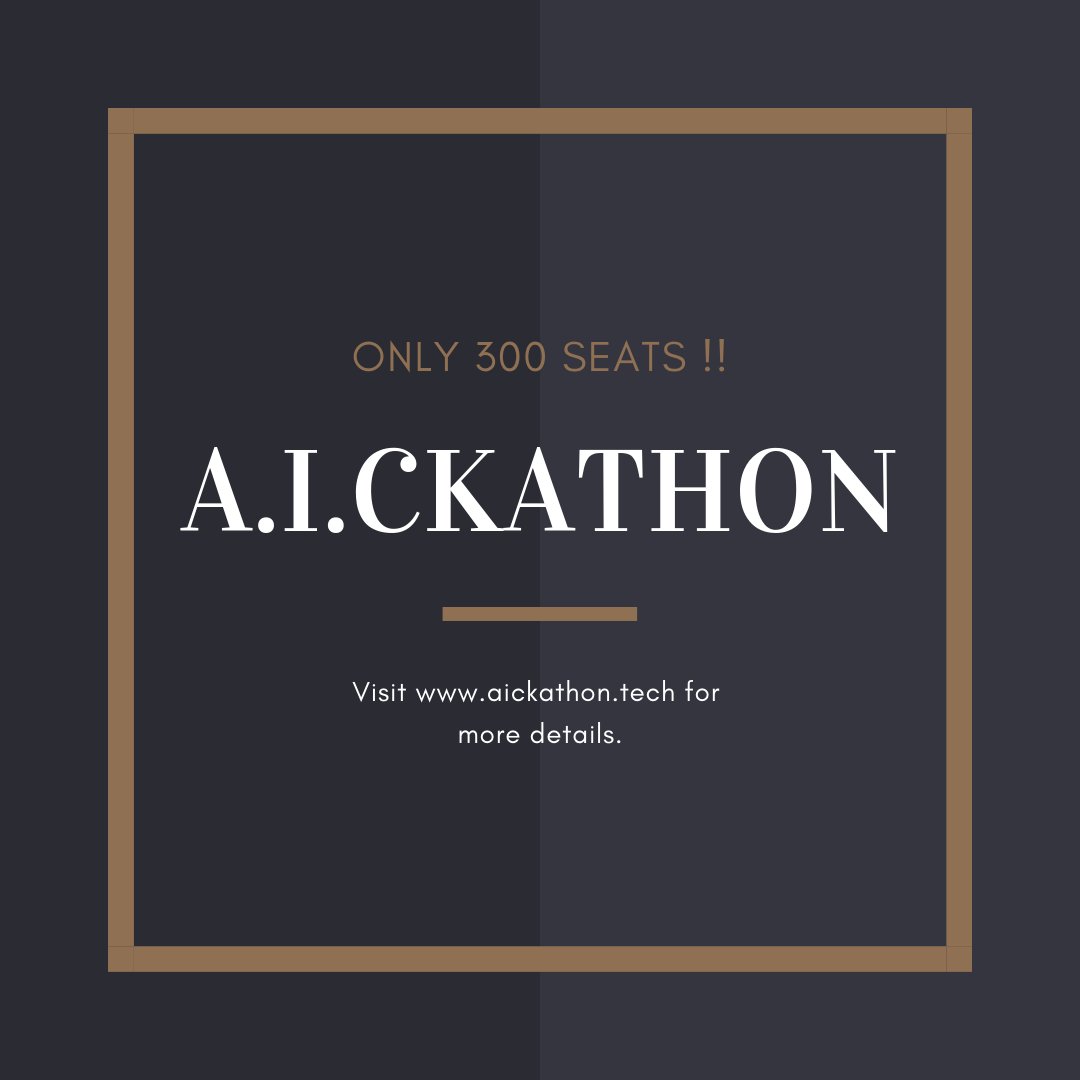 a.i.ckathon 2018 tweet media