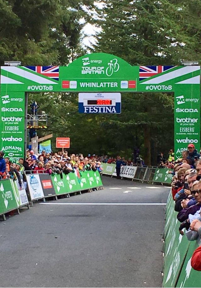 What an amazing day yesterday thanks to ⁦<a href="/FestinaCycling/">FestinaCyclingUK</a>⁩ ⁦<a href="/FestinaWatchUK/">Festina Watches</a>⁩ ⁦<a href="/TourofBritain/">Lloyds Tour of Britain</a>⁩ #cyclinglife