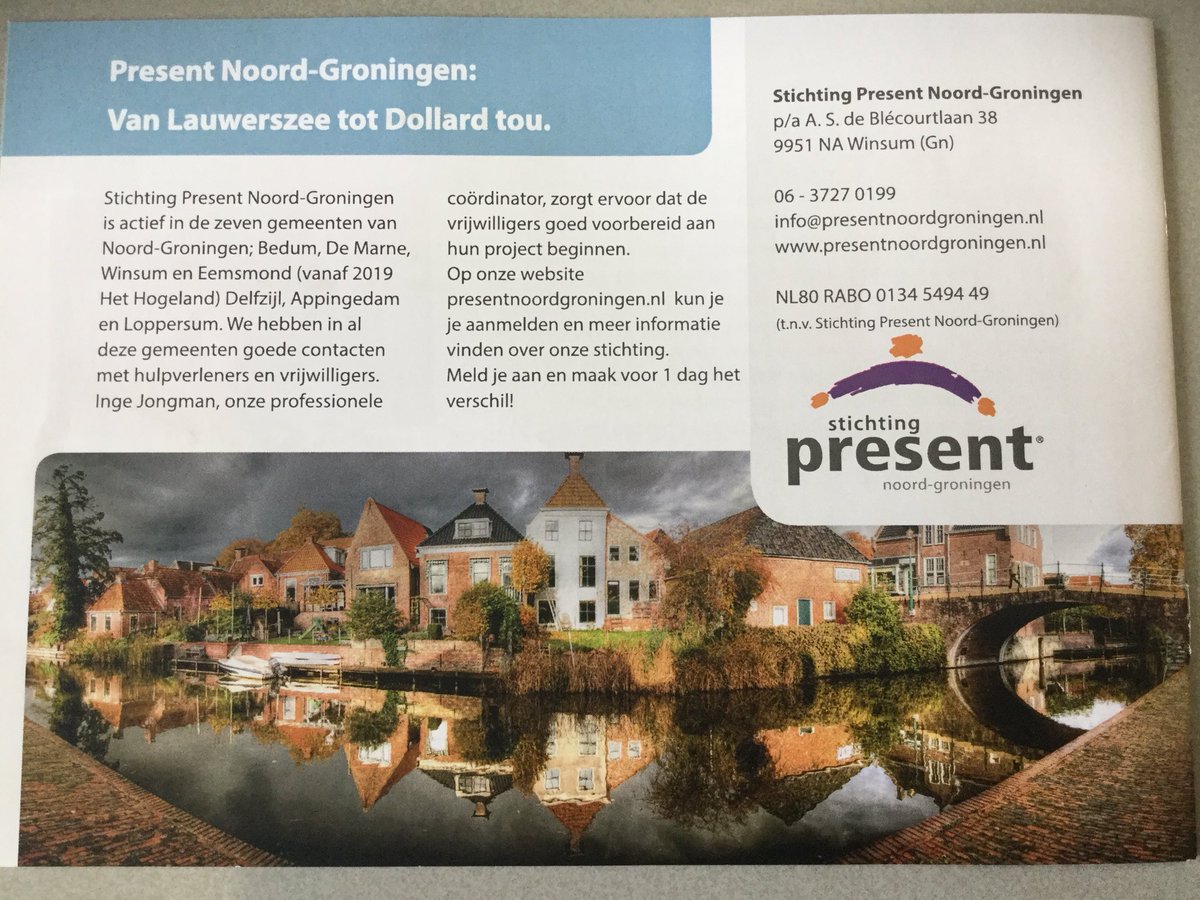 KorBerghuis's tweet image. “In een dag verlichten wat al maandenlang donker is” 

@PresentNG brengt mensen die willen helpen in contact met mensen die hulp nodig hebben.

Gewoon een keertje doen als bedrijf of vereniging omdat het  fantastisch is wat je in één dag voor iemand kunt doen. Dubbel genieten.