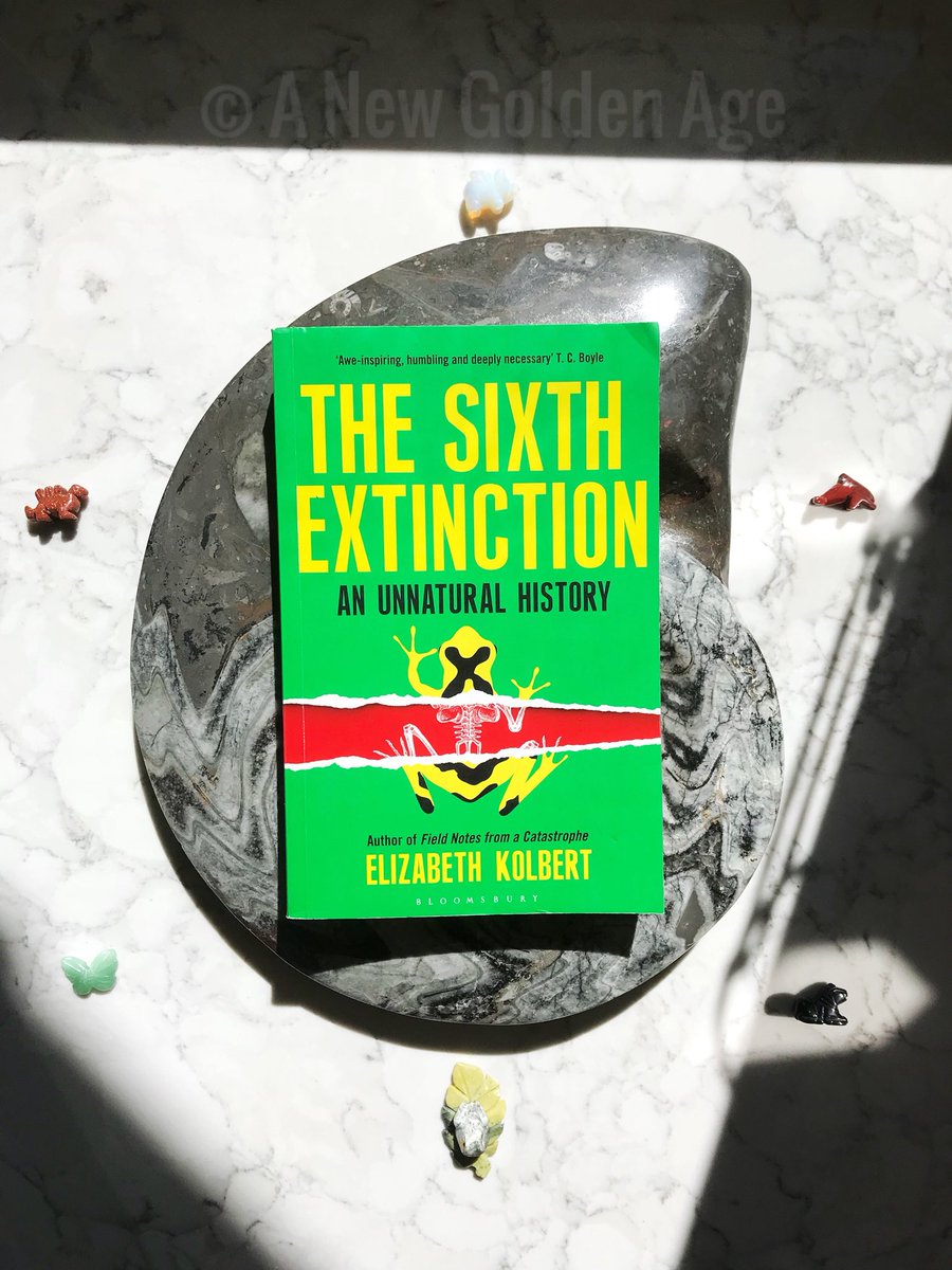 ANewGoldenAge's tweet photo. Happy #ReadABookADay, which happily for us is everyday. #extinction #WomenInScience  @LadyKiterous https://t.co/FhfsQHTNNE