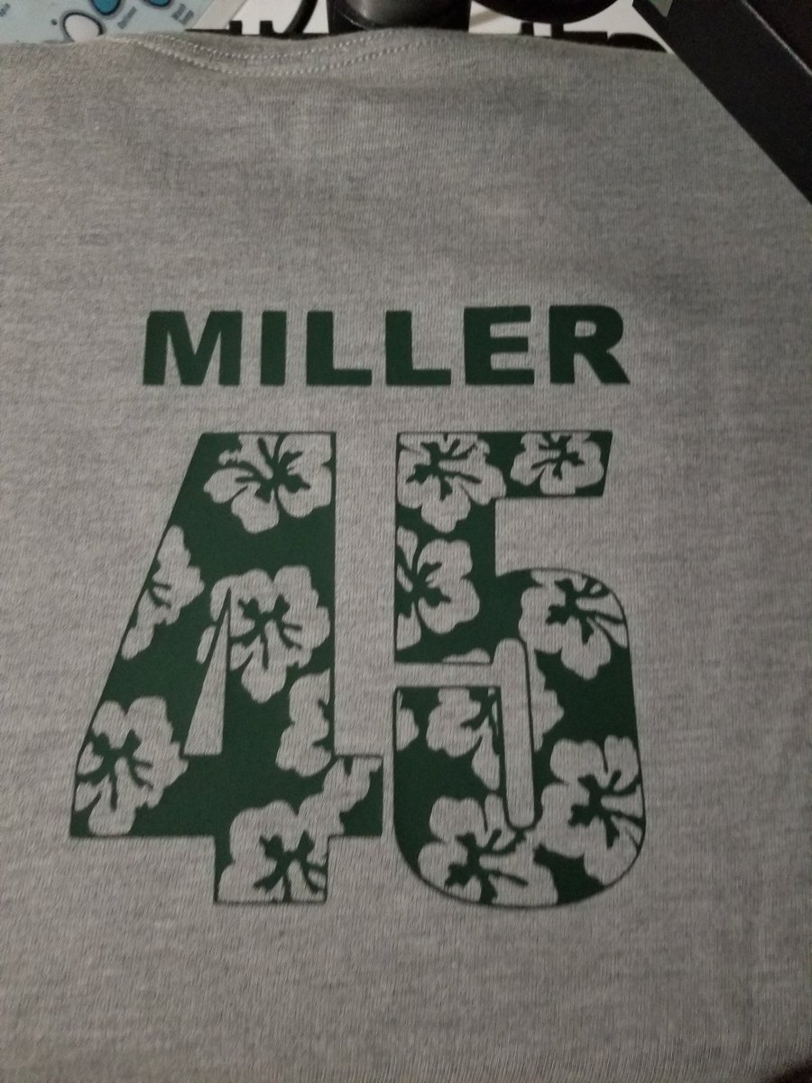 This week's player in repping is Mr <a href="/Jaymillllz45/">Jayden</a> added a little Hawaiian flare to go with this week's game theme #cougars <a href="/SouthCougars/">South Cougars</a> <a href="/SalinaFootball/">Salina South Football</a>