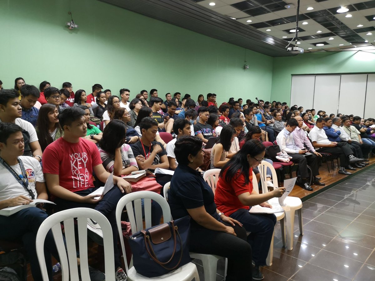SirCastilloFTW's tweet photo. Now happening: The Outstanding #Mapuan Forum Series @ the Seminar Room, 3rd floor, Admin Building.
I am so honored to host this momentous event!
#vivamapua https://t.co/EJ3uJcZyf2
