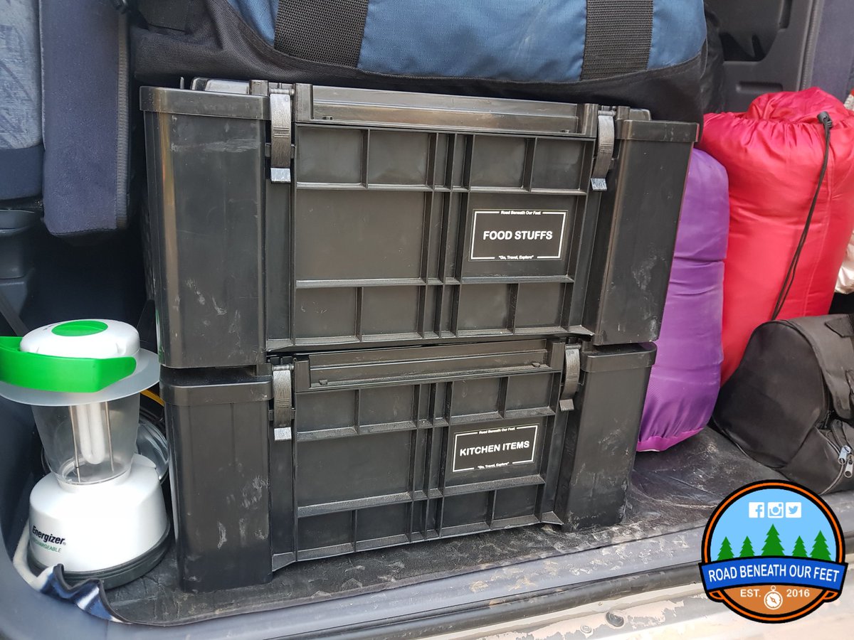 roadbeneathfeet's tweet photo. #GearReview: #RBOF tested, used and reviewed the @CampMaster_ZA Utility Box storage units, for packing and storing your #camping #gear, food etc. Check out our #blog for our thoughts and photos:
https://t.co/8rFE7fqJ8r
#GearTest #CampingGear #CampMaster #Storage #StorageBoxes https://t.co/U63HNXzVPs