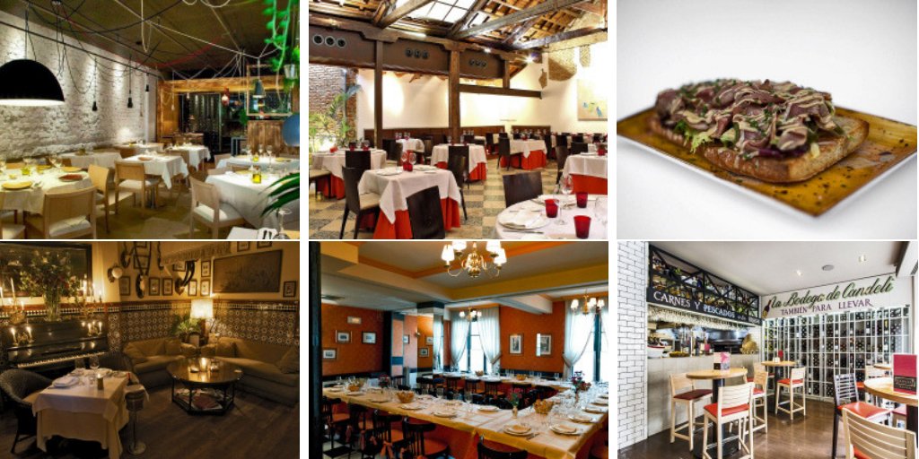 MARQUESdVITORIA's tweet photo. Hagamos que la vuelta no sea tan dura, ¿nos vamos #DeVinos por #Chamberí? 🍷🍷 Nuestras propuestas:
@TortillasGabino #Candeli @Lasucursalchamb @PaulinoRest
@restaurchamberi #LaParra https://t.co/P7HesOhQvx #Wine #WineLovers #CulturaVino #vino #vinos #WineLover #Madrid https://t.co/zjTwbx3Unw