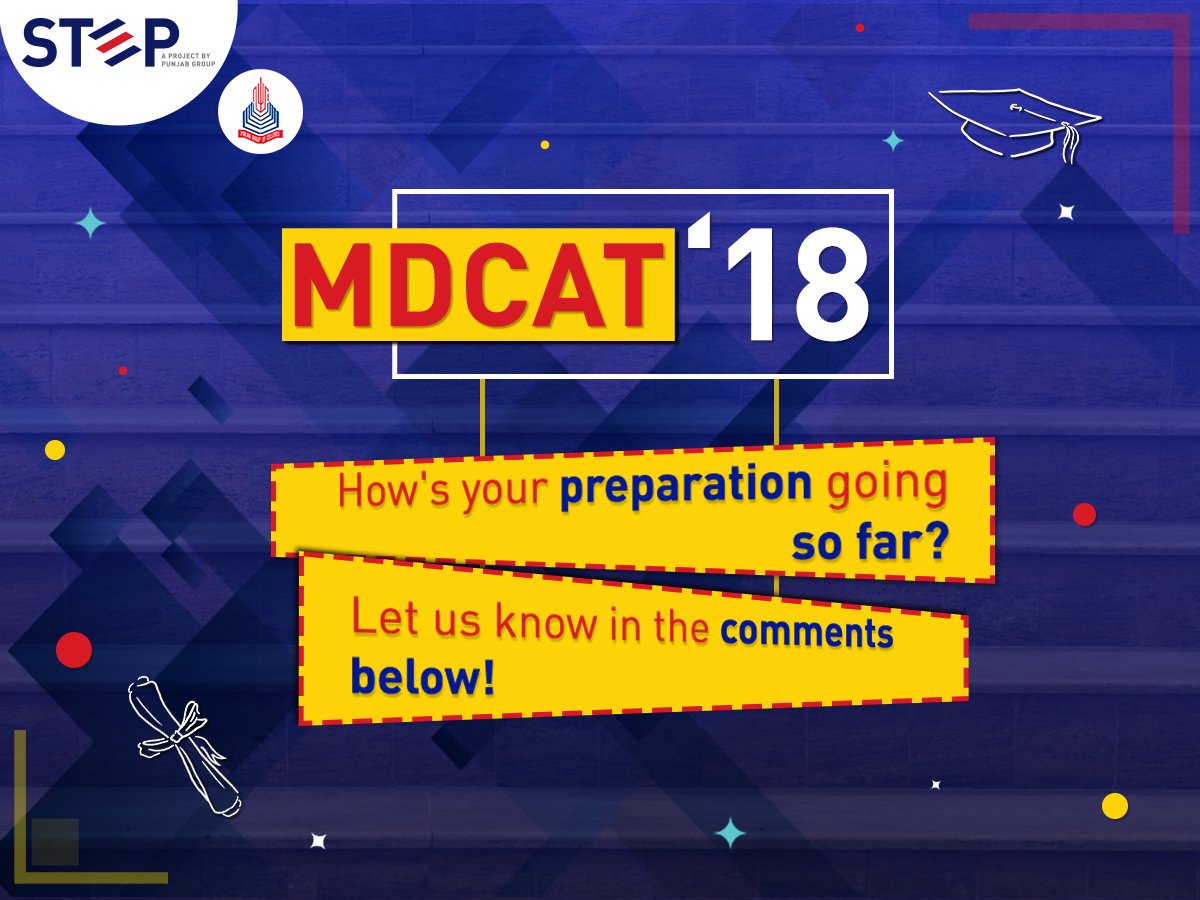 stepbypgc's tweet image. #MDCAT is just around the corner &amp;amp; we believe you're 
preparing relentlessly for it.

In the comments below, let us know how well prepared you are for MDCAT and don't forget to tag your friends along. 

#BeADoctor #TowardsABrighterFuture