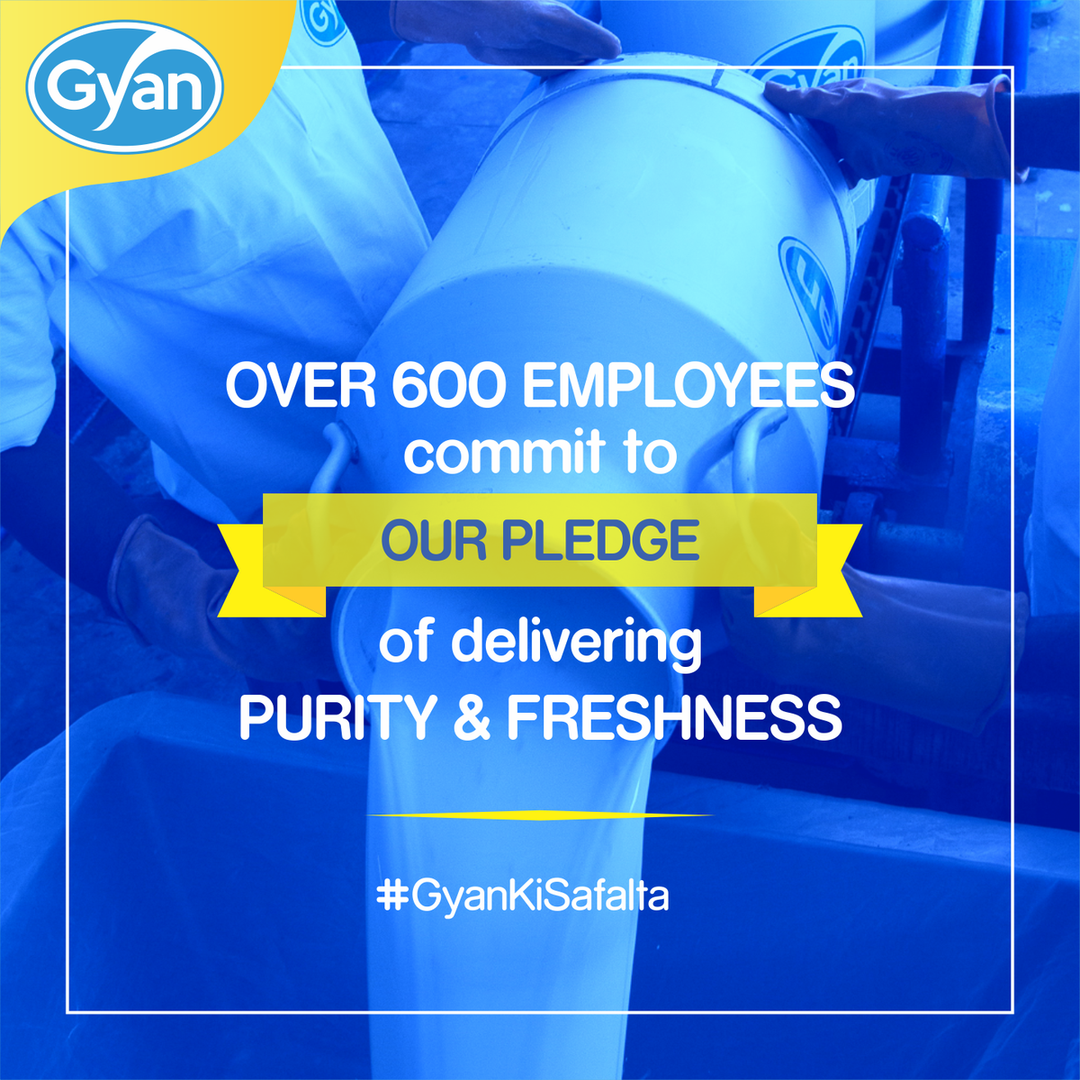 GyanDairyIndia's tweet photo. For us, at Gyan Dairy delivering the unadulterated pure product is of utmost importance, and your trust in us has helped us in keeping this promise.
#Trust #GyanDairy #PurityAndFreshness #Milk #DairyProducts https://t.co/KmVIe0xuB8