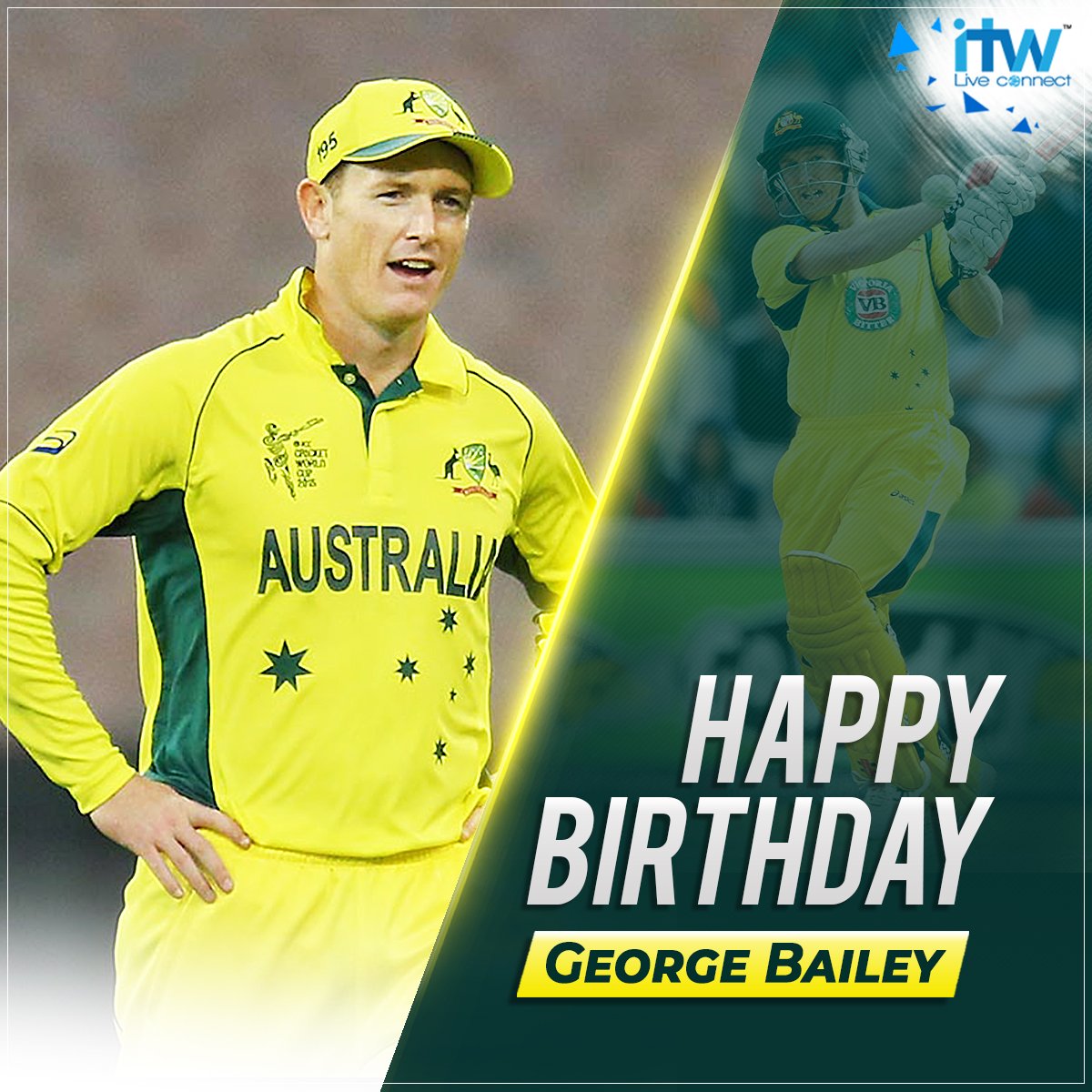 Wishing former skipper George Bailey a very Happy Birthday as he turns 36 today. 