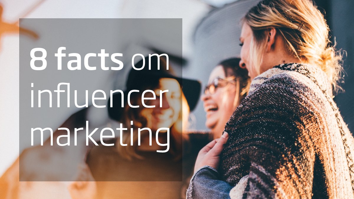 InfomediaDk's tweet photo. Her er 8 facts om influencer marketing, der overbeviser din chef om, at det er den vej, I skal gå 👉🏽 https://t.co/Z952JCxapw #influencerdata #smdk https://t.co/N2XBFswqca