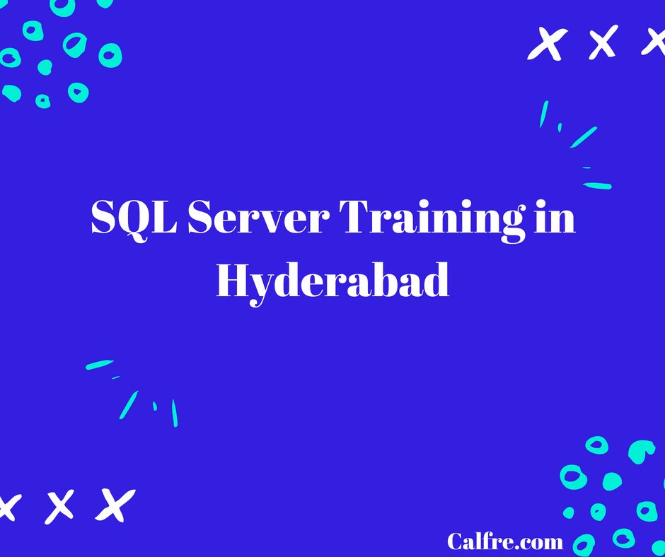 calfre8's tweet photo. Launch Your Career in #SQLServer #Training in #Hyderabad! Enroll For New Batch. Blindly go for Calfre Website.  It provides best training institutions and coaching centers. For more details please visit.
https://t.co/e48ohKr5AK
@SQLServer @MSFT_SQLServer #FridayFeeling https://t.co/m40swMGQ3b