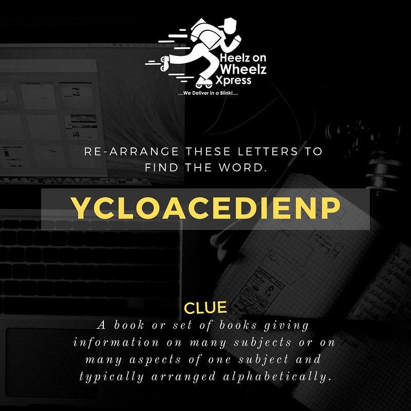 How fast can you rearrange these letters to get the word?

#HOWLXpress #delivery #lagosmainland #lagosisland #Courier #lagosstate #Nigeria #Shoes #bags #onlineshopping #weavons #humanhairwigs #humanhairweave #virginhair #clothes