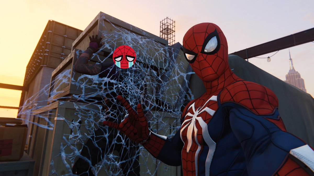 ange1Guardian's tweet photo. Smile! #PS4share#MarvelSpider-Man  @PlayStation https://t.co/AvvtUnz0n4