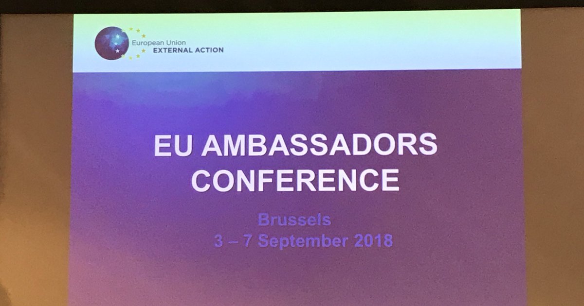 MarieAnnConinsx's tweet photo. 🇪🇺We can only face real security & defence challenges effectively, by working closely with other key partners such as #NATO and #UN. Commissioner @JKingEU at #EUAmbassadorsConference https://t.co/FkejzLPQXA