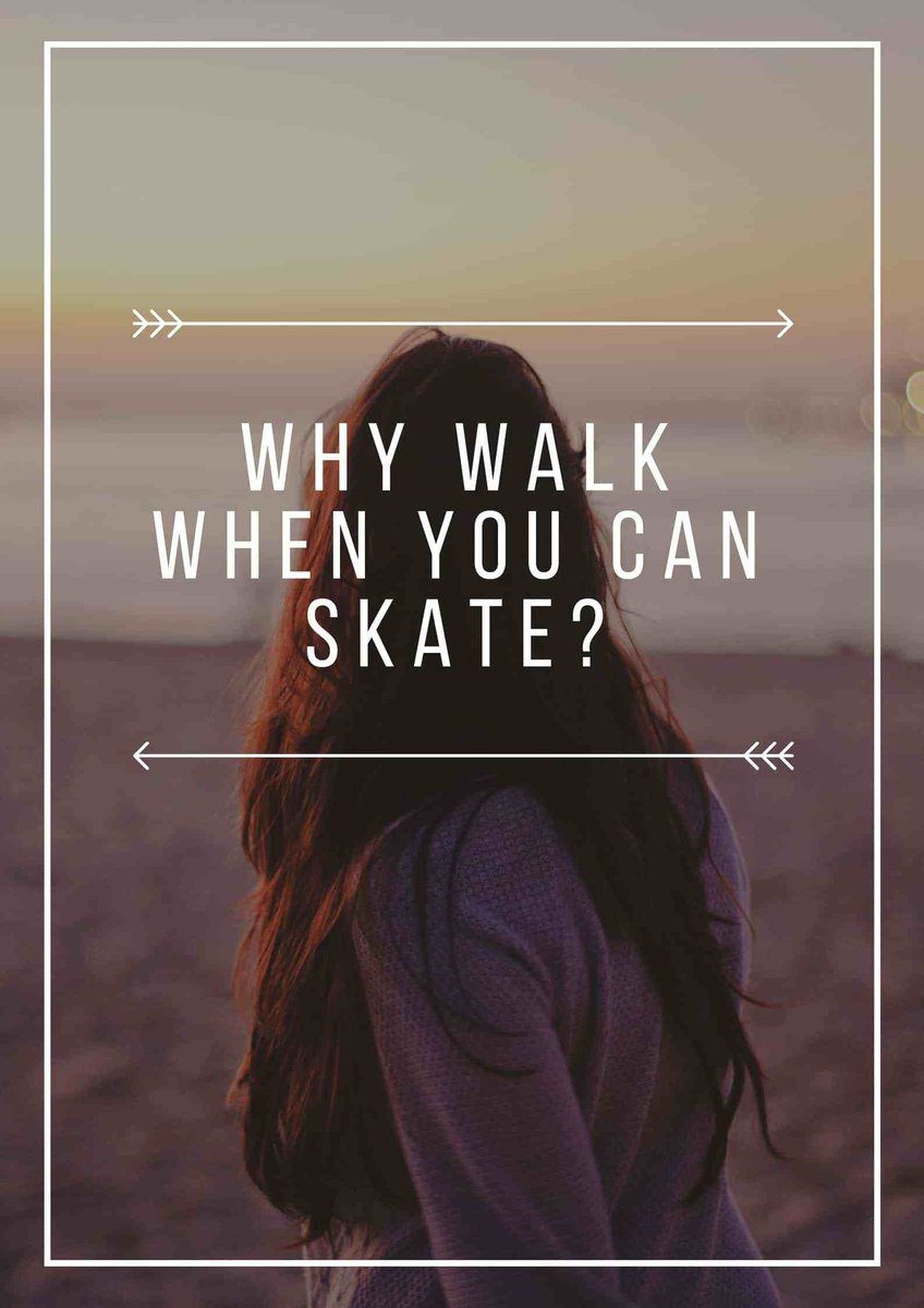 “Why Walk When You Can Skate?” – Unknown entirelyextreme.com/skateboarding-… #skateboarding #quotes