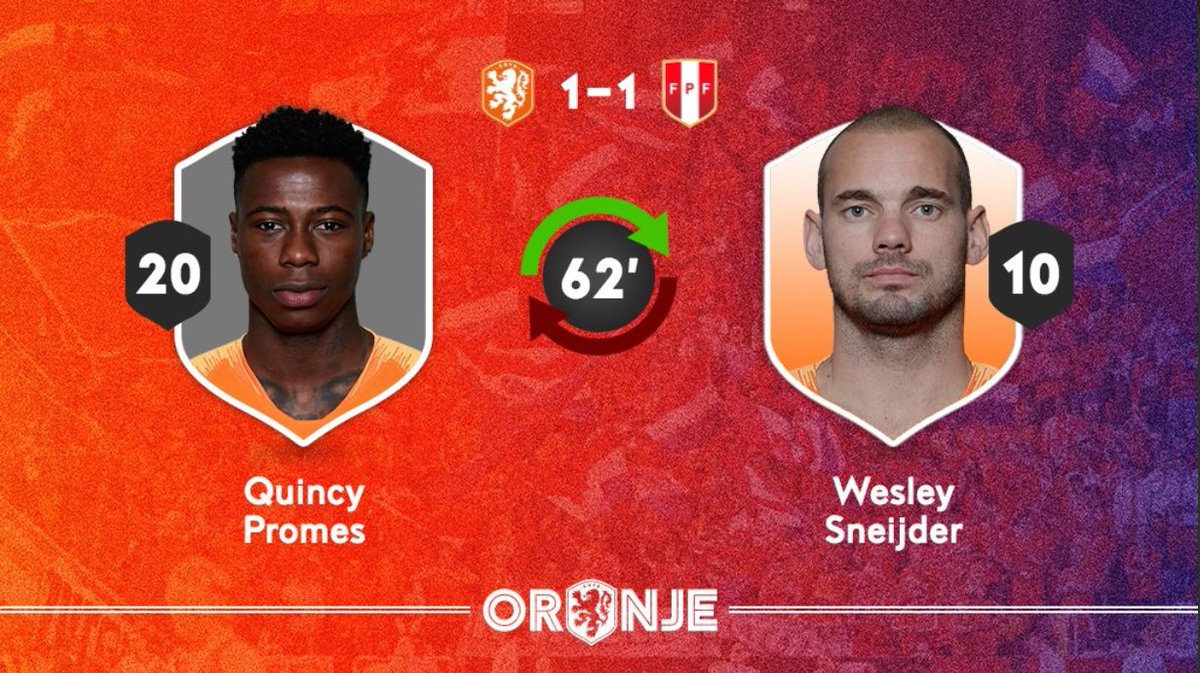 ContentStadium's tweet photo. A historic substitution by @OnsOranje! 🔄
👨💻 Visual created & published in less than a minute with Content Stadium.
#CSClient #wes134 https://t.co/36kSAXt46n