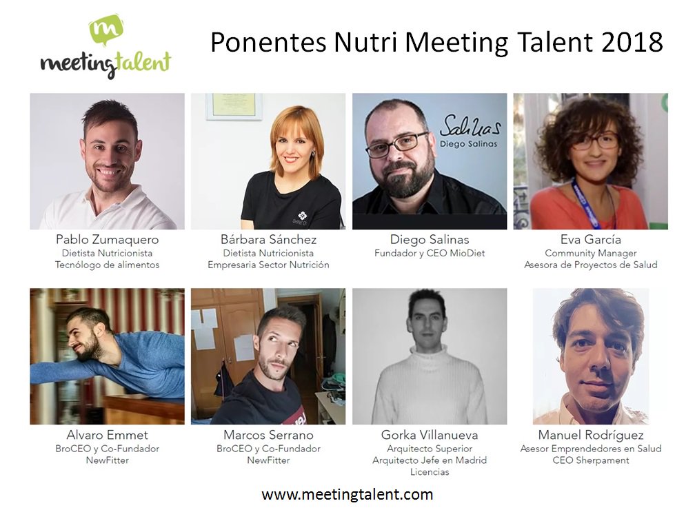 MeetingTalent's tweet photo. Ponentes Nutri Meeting Talent
22/sep/18 en Madrid
Info y reserva: https://t.co/tfhCNRF6bH

En este evento para emprendedor@s en nutrición hablaremos sobre cómo conseguir clientes, cómo hacerte autónomo y cómo abrir tu consulta entre otros temas. https://t.co/jxwnf5XYWW