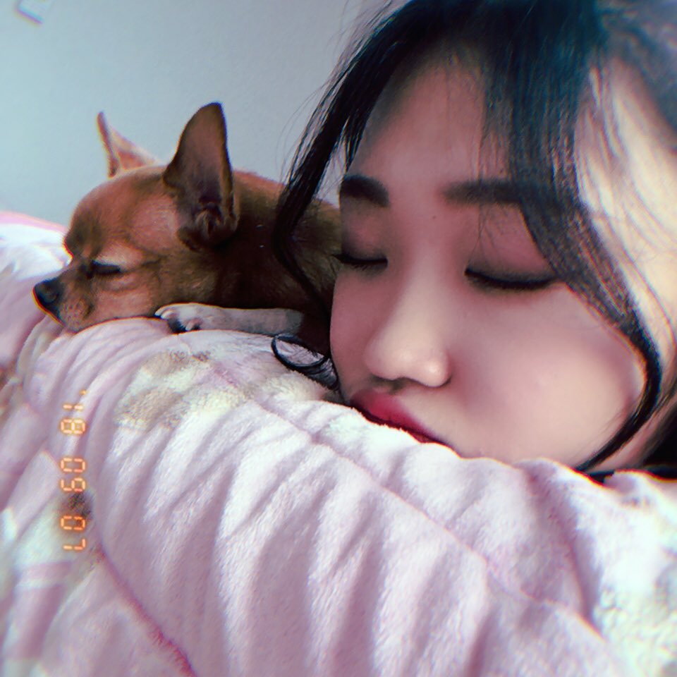 dyoreee's tweet photo. He's with me peacefully ✌️ @bubblyboyoung @terrysongtv https://t.co/Thehibb3pO