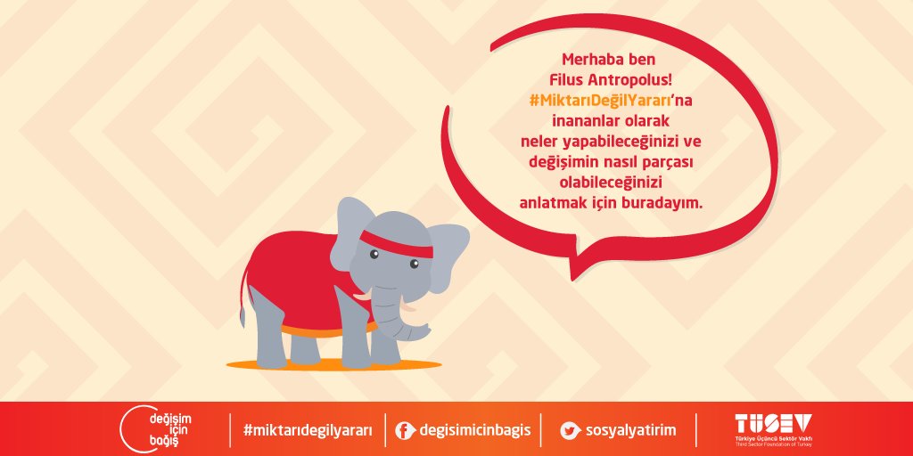 TUSEV's tweet photo. Türkiye’de #filantropi kültürünü tanıtmak &amp; yaygınlaştırmak, bireyleri stratejik bağışçılığa teşvik ederek bağışlarını miktar göz etmeden STK’lar aracılığıyla yapmalarının önemini vurgulamak için yürüttüğümüz #MiktarıDeğilYararı'ndan öne çıkanlar için 👉  https://t.co/75WwrGIACM https://t.co/oTSm31qL43