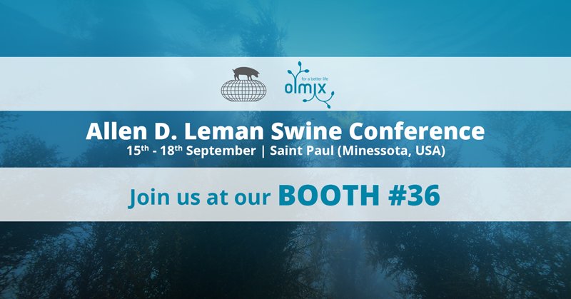 olmixgroup's tweet image. 📅 SAVE THE DATE | Allen D. Leman Swine Conference

🇺🇸 Saint Paul, USA
➞ 15-18 September
🏠 BOOTH #36

We will be waiting for you! 

#swine #lemanconference #animalcare