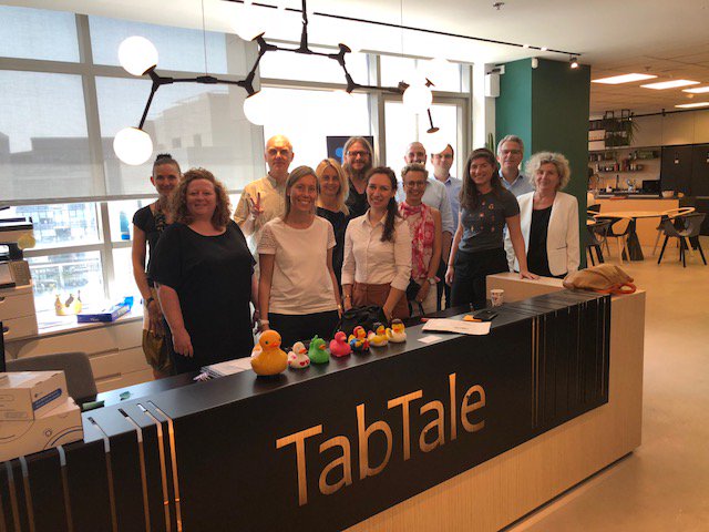 TabTale's tweet photo. We were thrilled to meet some of the folks from #German #gaming and interactive #techcompanies, and provide insight into the #Israeli hyper casual gaming sector. #lifeattabtale https://t.co/AKIvI6gits