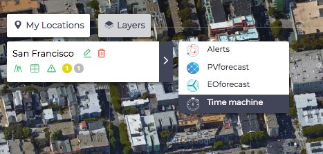 SentinelWeather's tweet image. New feature available. With Time Machine you can download historical datasets from ERA5 (@ECMWF) with few clicks at any location worldwide. #weather #data #era5 #ECMWF @SentinelWeather @Nnergix