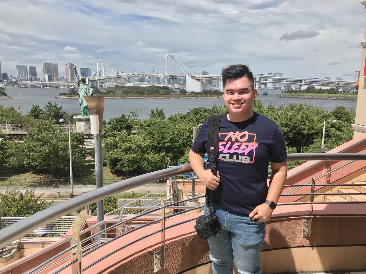 myronparinas's tweet photo. Odaiba, one of my most favorite places in Japan, finally Iβm here!!!π Tagal ko na gusto makapunta dito since napanuod ko sa βOh Tokyo!β ni Ellen. #Odaiba #Tokyo #Japan #EllenMagic #OhTokyo! π―π΅ https://t.co/8YzkakFT0V
