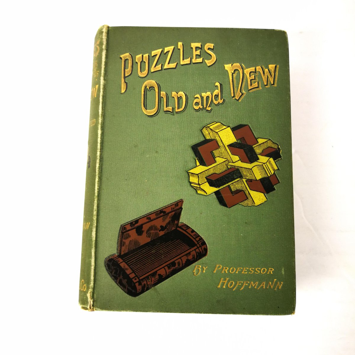 oneonlytrueblue's tweet image. Puzzles Old and New by Professor Hoffman 1893 Magic HC Book Victorian 1st Ed #reading #oldbook #newprofessor #olded j.mp/2PveAO2