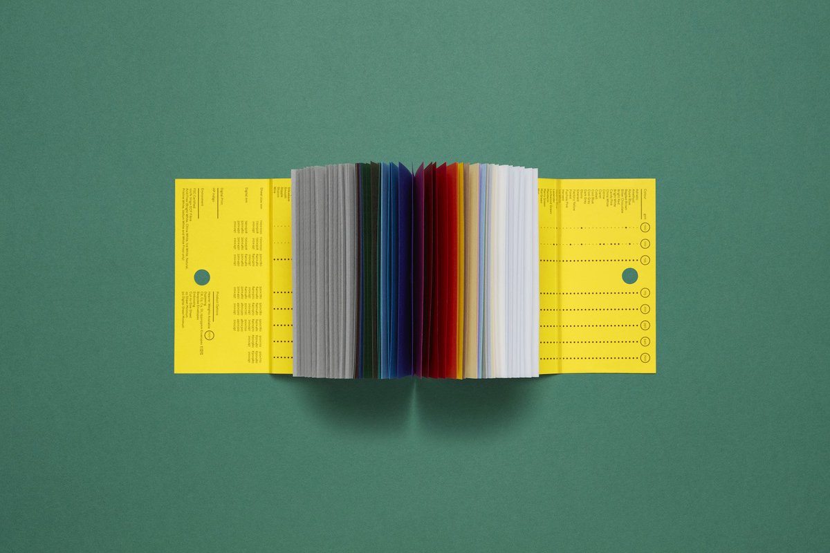 GFSmithpapers's tweet image. The original #ColourBookMini, sized at a teeny tiny 85mm wide x 120mm high!
